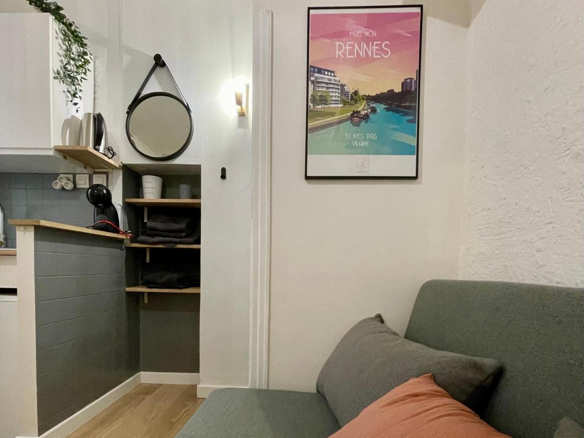Le Cosy, Charmant Studio Centre Ville 雷恩 外观 照片